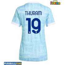 Juventus Khephren Thuram #19 Auswärtstrikot Frauen 2025-26 Kurzarm